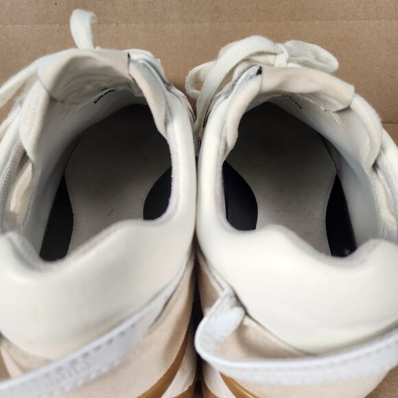 Rag & Bone Womens Retro Runner Sneakers US 9 EU 40 Antique White Gum Sole EUC - Picture 5 of 16